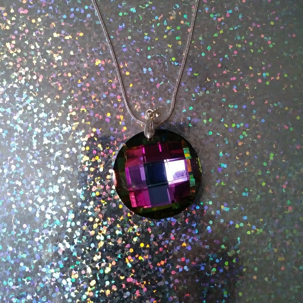 **3 for $9**NWOT Amethyst Colored Pendant Necklace
